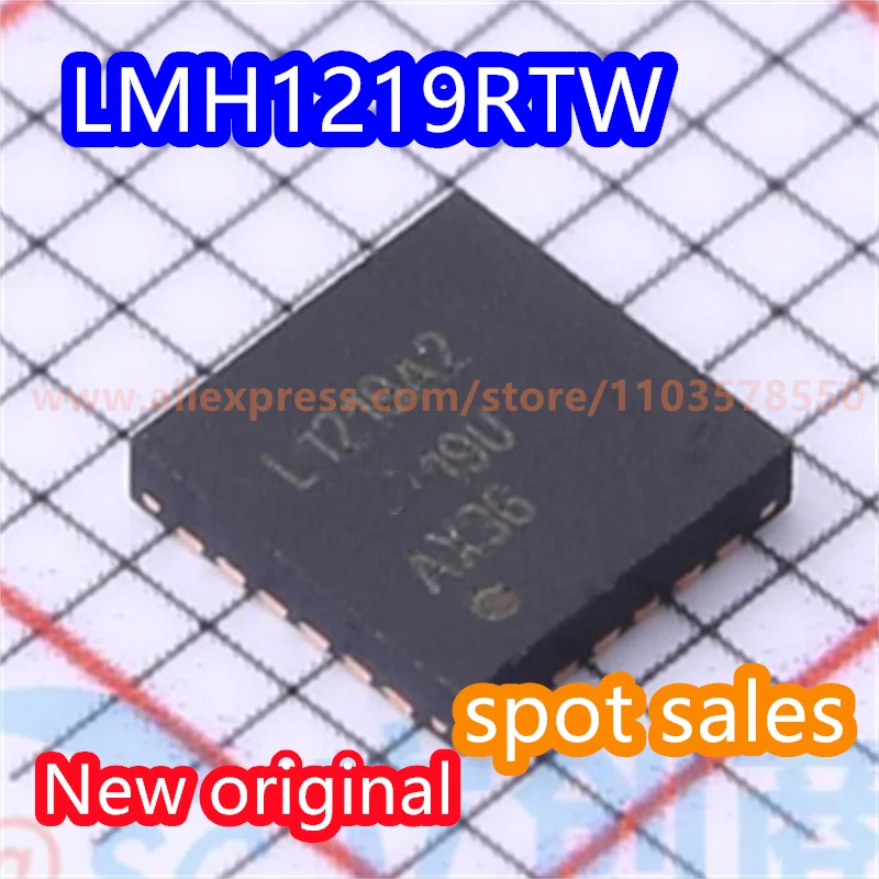 (1PCS) LMH1218RTWR LMH1218RTW code L1218A1  video interface IC brand new original LMH1219RTWR LMH1219RTW code L1219A2