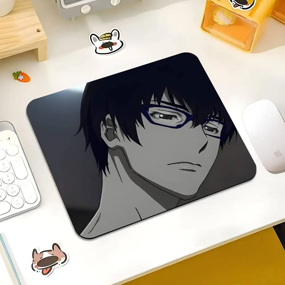 Hisami Touji Terror In Resonance Mousepad Small LockEdge Mouse Pad For Gamers Computer Desk Pad Rectangular Anti-slip Rubber