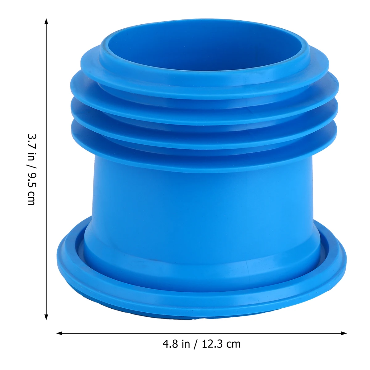 

1pc Universal Toilet Sealing Ring Flexible Thickened Rubber Toilet Flange Ring Odor Resistant Leak Proof Drain Flange Seal Ring