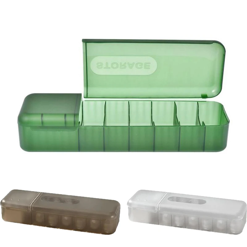 Caja de almacenamiento de cables, organizador con múltiples compartimentos, caja de almacenamiento de cables de cargador, gestión de estuche de almacenamiento de cables reutilizable para viajes en casa