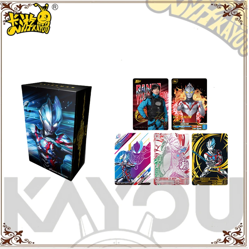 

Kayou Genuine Ultraman Cards Collectible Decks Blind Box Toys Gifts
