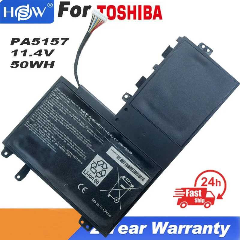 

50Wh 4160mAh 11.4V PA5157U-1BRS Laptop Battery For Toshiba Satelite U940 M40 M50T E55 E55T-A5320 E45T E45T-A4100