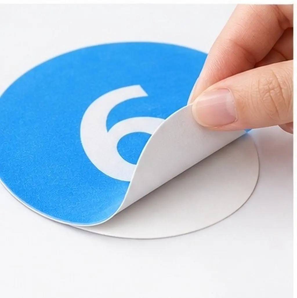 6pcs Large Pvc Stickers For Classroom Waterproof Up Spots Self Adhesive Number Labels 9Cm Classroom Number