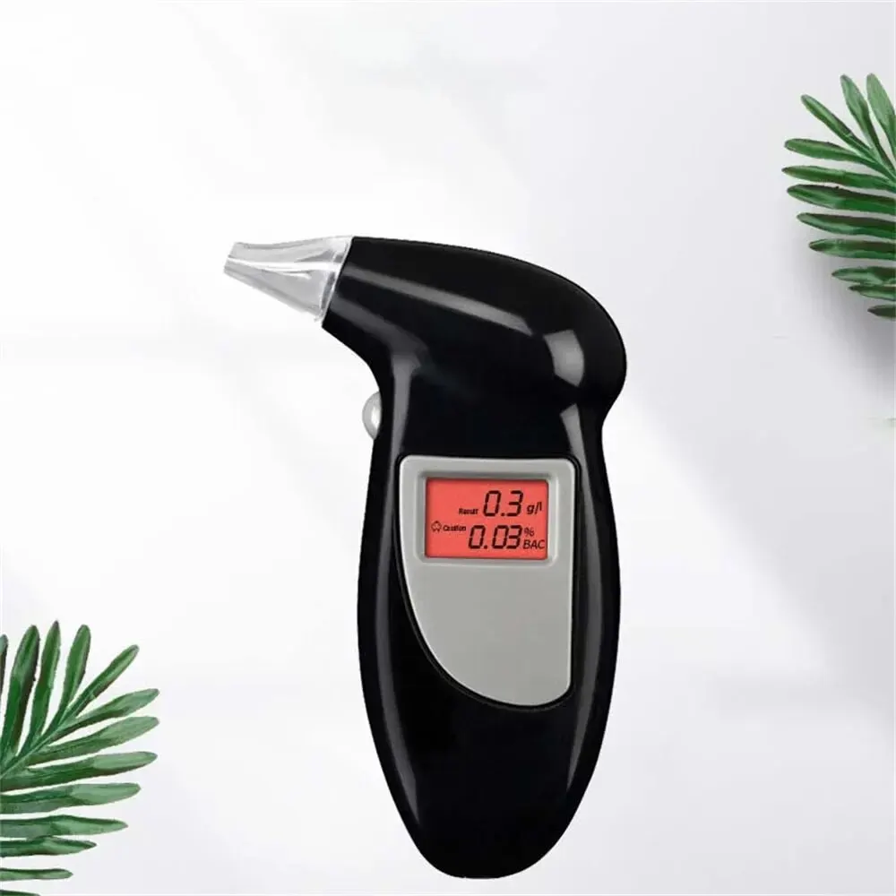 Birds Beak Vehicle Breathalyzer Blowing Digital Display Detector For Vehicle Portable Drink-driving Breathalyzer