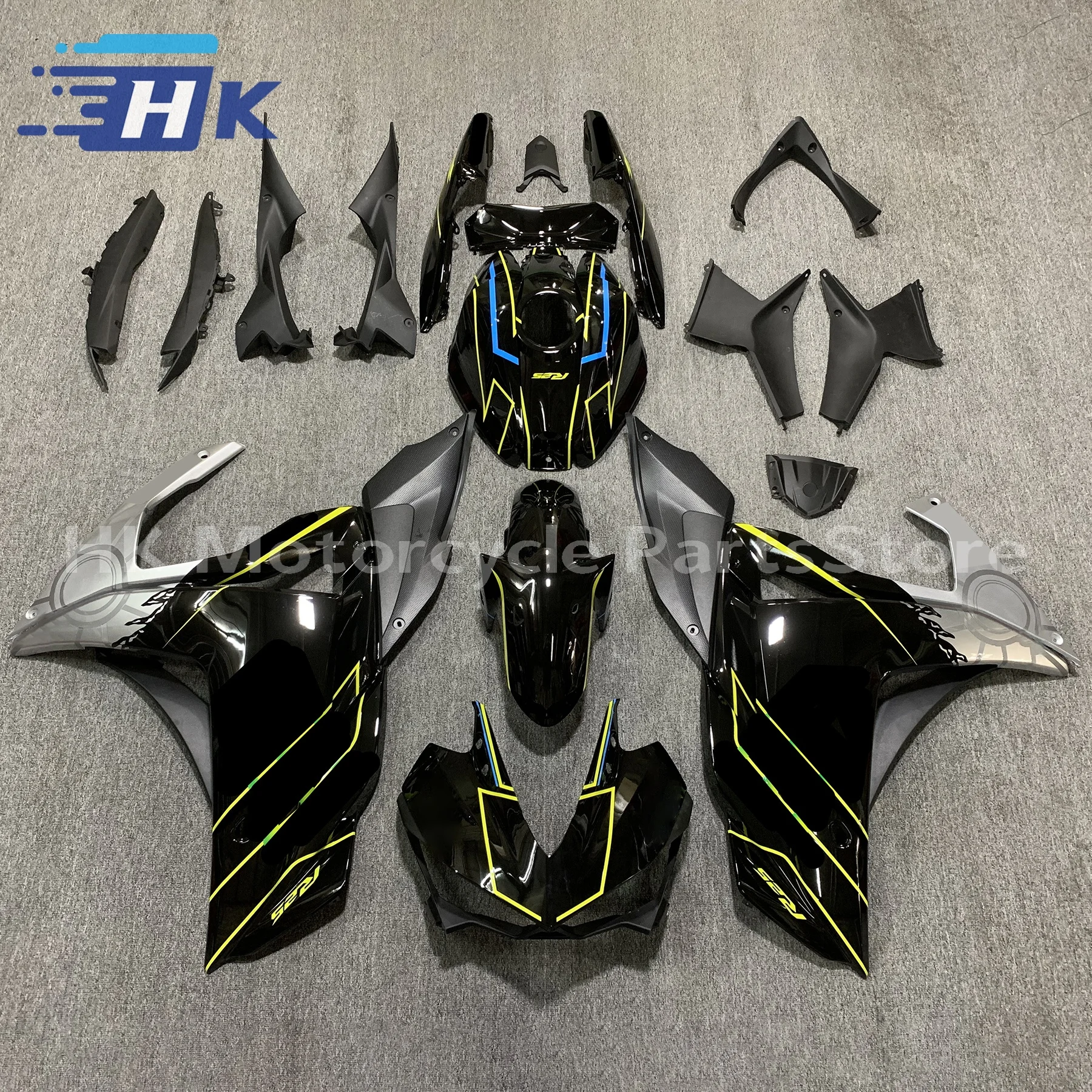 

New ABS Motorcycle Accessories Fit For YAMAHA YZF R3 R25 2014 2015 2016 2017 2018 Fairings Kit Bodywork Custom fairing