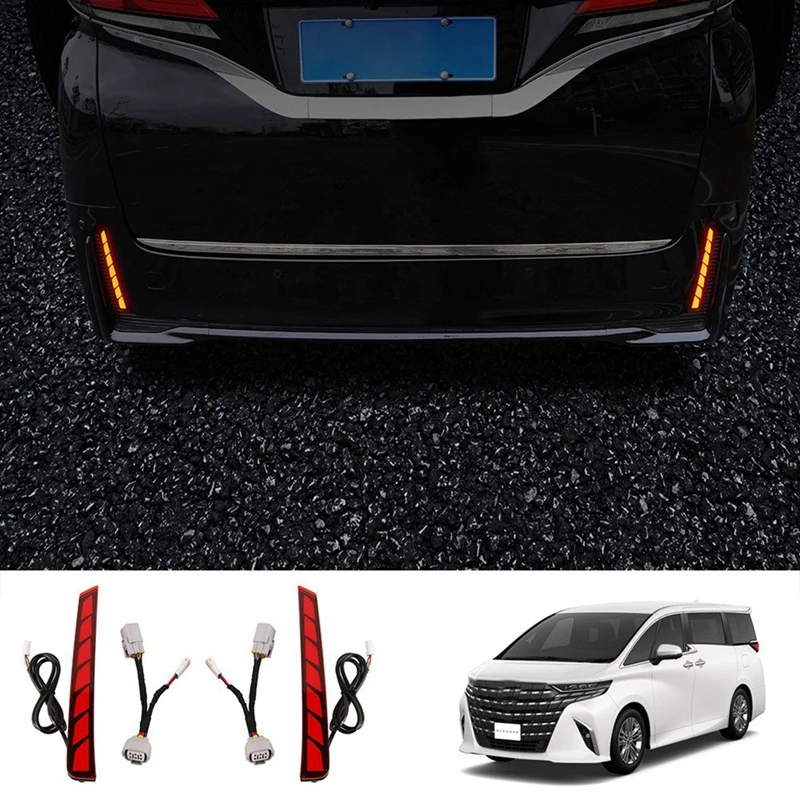 

Задний поворотный сигнал для Toyota VELLFIRE 40 Series 2023 + задний поворотный сигнал