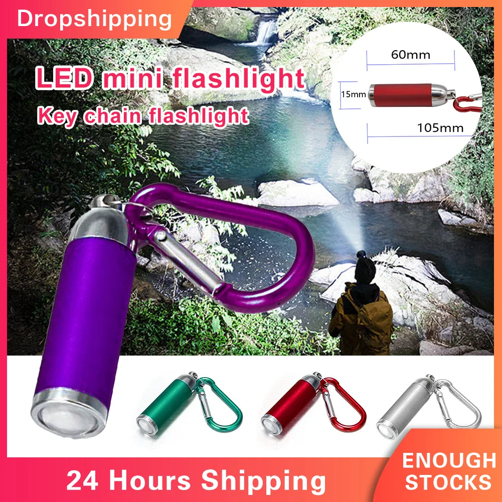 Mini Zoom Flashlight Фонарик Aluminum Shell Built-in Battery LED Waterproof Flashlight Keychain For Outdoor Hunting Camping