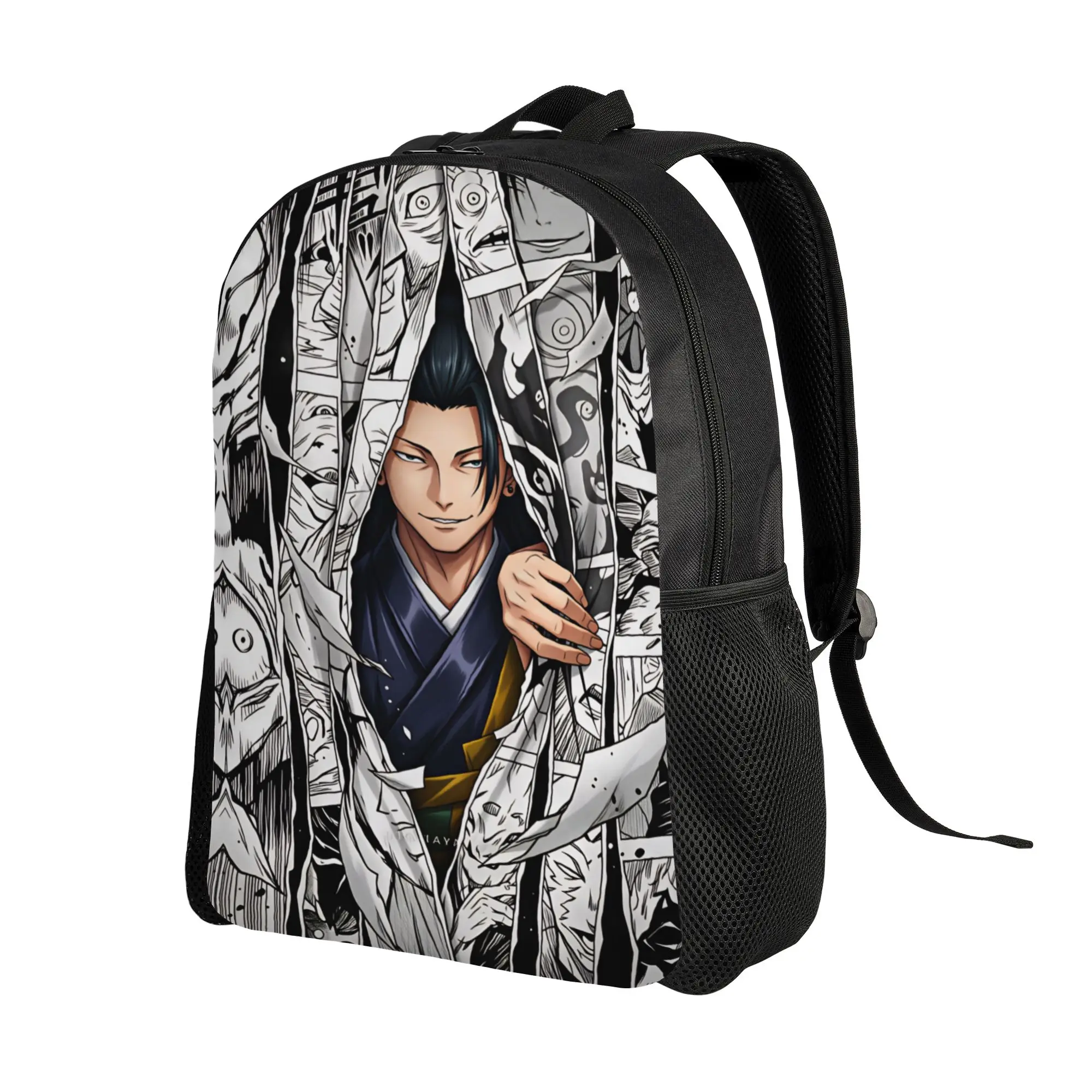 Anime J-Jujutsus K-Kaisens Backpack  Kawaii Backpacks Teen Trekking Large School Bags Custom Rucksack