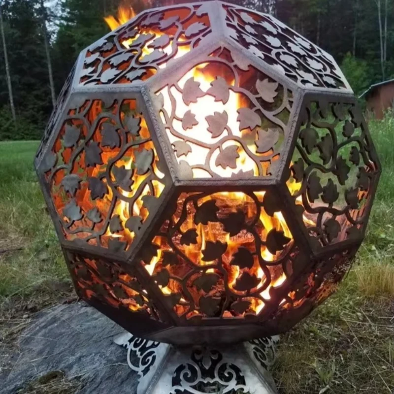 

Backyard Fireball Pattern Colton Steel, Wood or Gas Play and Stay Warm