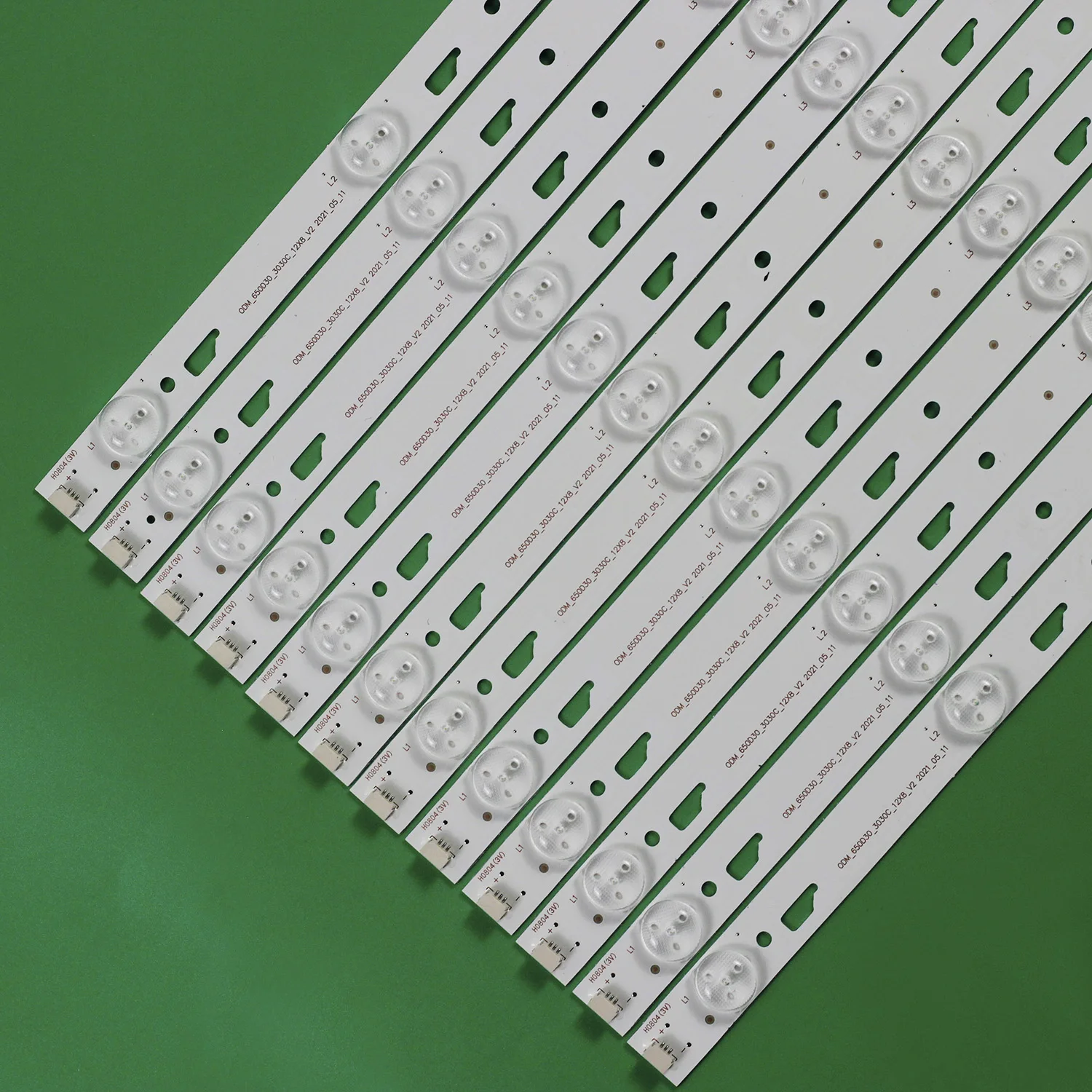 Striscia di retroilluminazione a LED per Thomson 65 ua6606 L65E5800A L65E5800F LVU650CC per T C muslimah