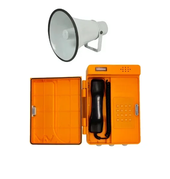 IP67トンネルVOIP SOS緊急拡声電話 地下防水電話 交通用