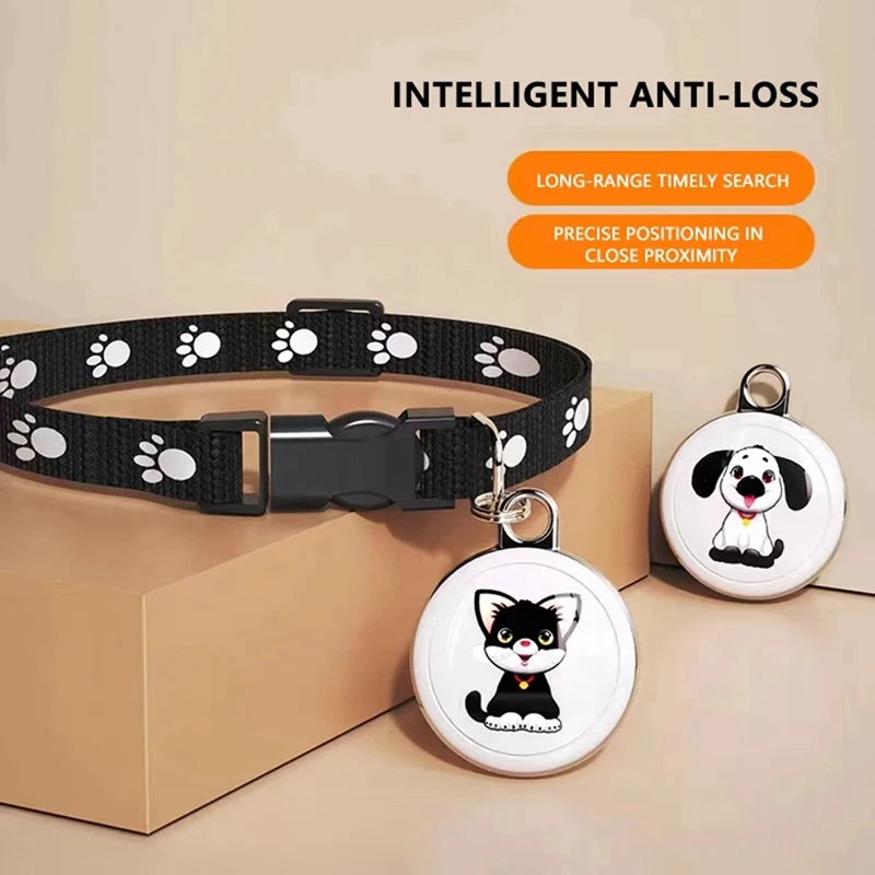 APPLIA-Pet Anti Lost GPS Tracker Bluetooth Smart Wearable Waterproof Locator Real-Time Tracking Collar Find Device