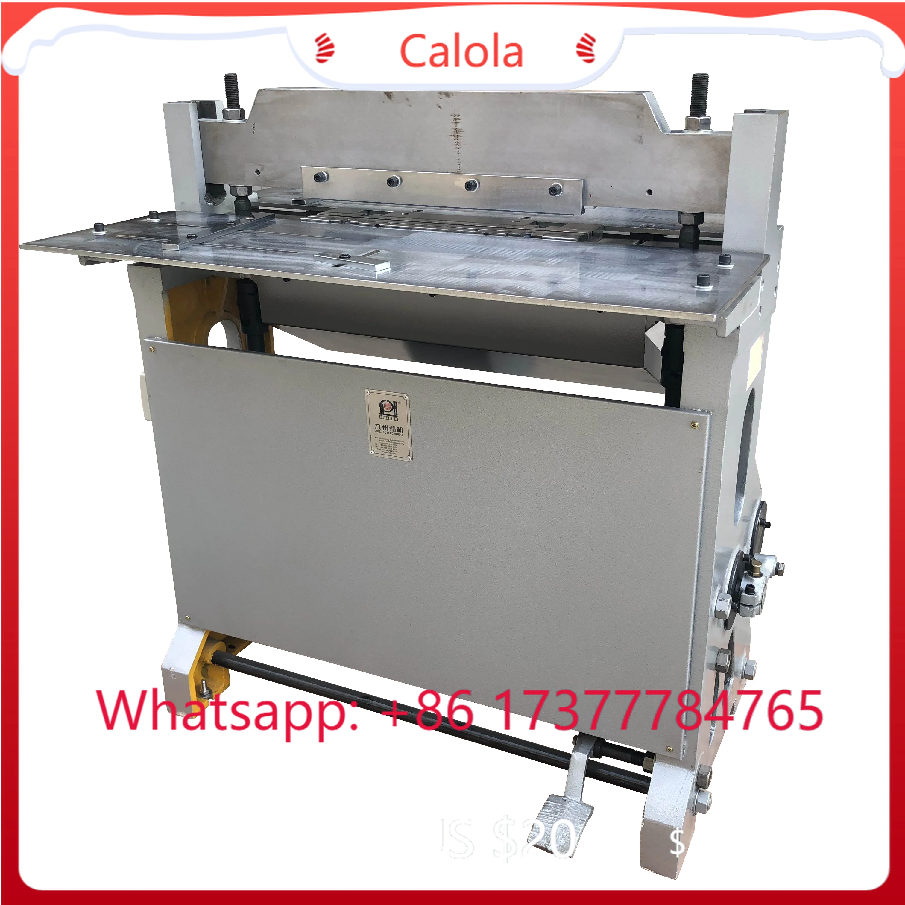 JZ-501 Semi-Automatic Single Line Creasing Machine for Lever Arch File & Office Folder Making (Core Motor Component)