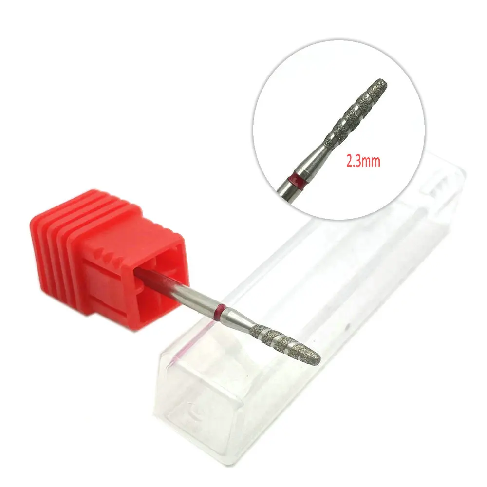 1pc Diamond Milling Cutters For Manicure Rotary Nail Drill Bit Eletric Pedicure Machine Equipment Cuticle Remove Tools