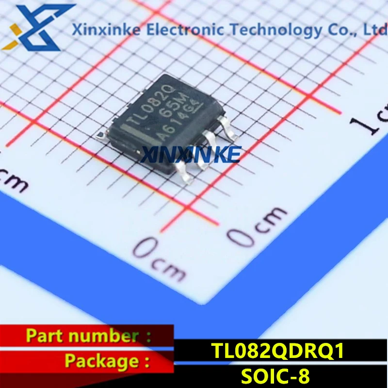 

TL082QDRQ1 TL082Q SOIC-8 Amplifier ICs Operational Amplifiers - Op Amps JFET-Inp Op Amp Brand New Original