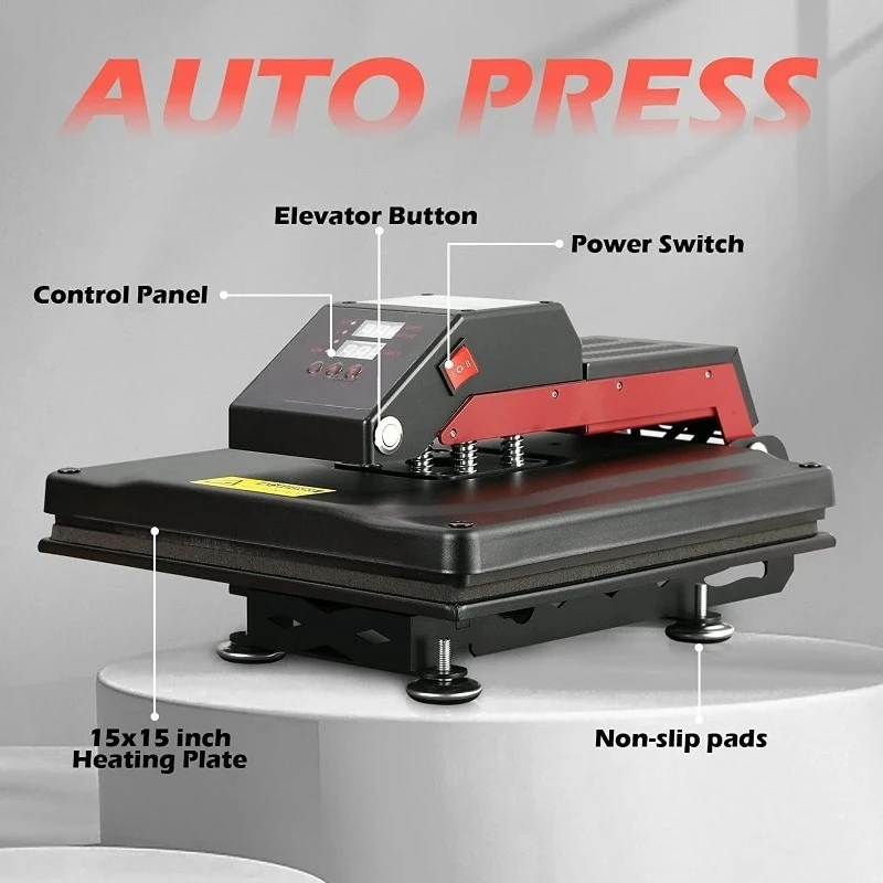 auto heat press machine fully automatic thermal transfer printing equipment