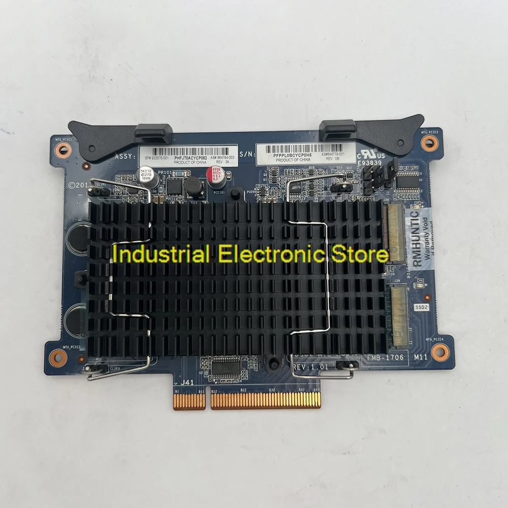 844779-001 ل HP Z4 Z6 Z8G4 محطة العمل M.2 القرص الصلب لوح تمديد بطاقة محول