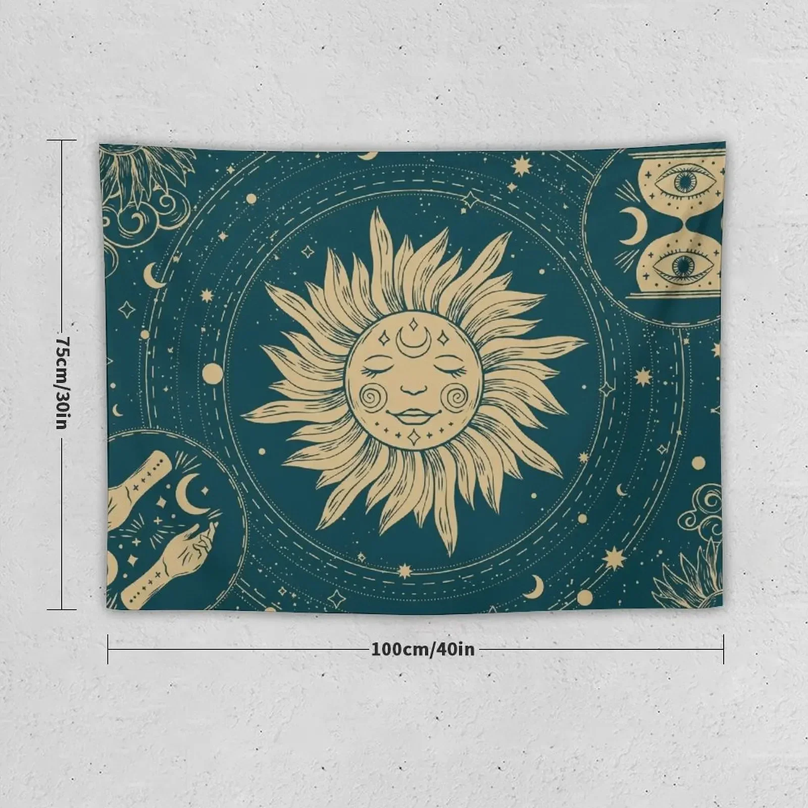 mystical sun Tapestry Cute Room Things Decor For Room Wallpapers Home Decor Tapestry