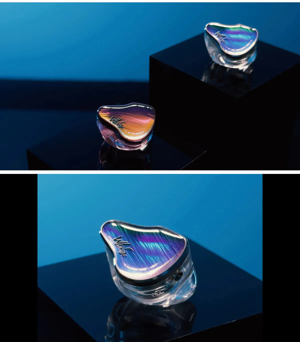 WLMOUSE HUAN 幻 IEM ゲーミングイヤホン Blue WLMOUSE HUAN IEM - 1DD+8BA Hybrid Drivers | Magnesium Alloy Shell