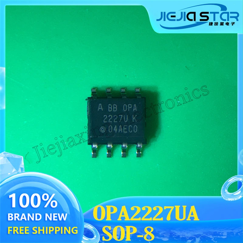 OPA2227UA OPA2227UK OPA2227, SMT SOP-8, High Precision, Low Noise, Operational Amplifier, Electronics, 100% Brand New