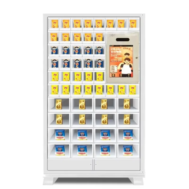 FL Wholesale Self-service Smart Cash Self Lock Tobacco Snack Grid Cabinet Vendlife Locker Vending Machine Customized