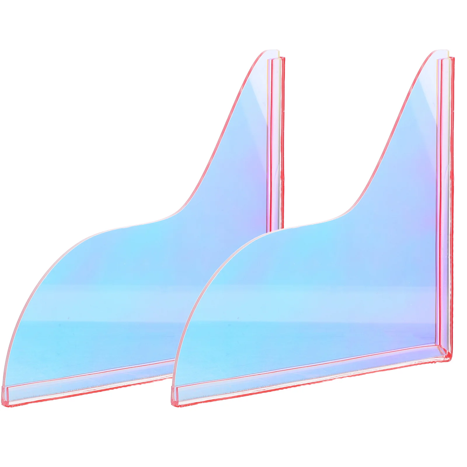 

1Pair Bath Splash Guard Acrylic Self Adhesive Removable Waterproof Protector for Shower Corner Tub Washbasin Sink Splash