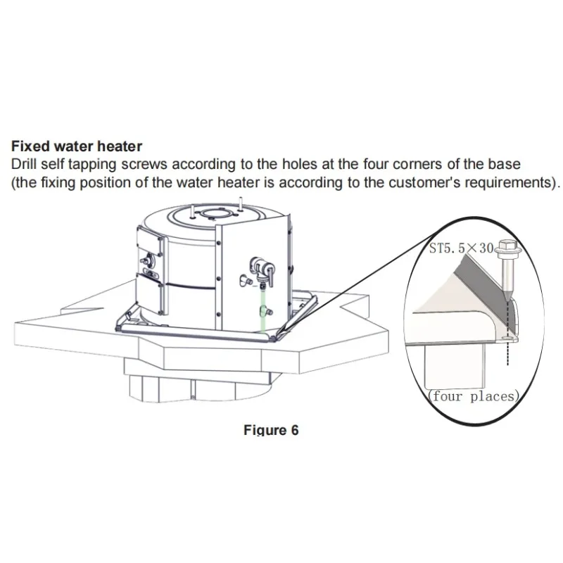 سخان مياه ديزل 18 لتر مع كهرباء 110/220 فولت مصمم لمركبات السفر واليخوت والمقصورات الخارجية وغسل الحمام للسيارات #4