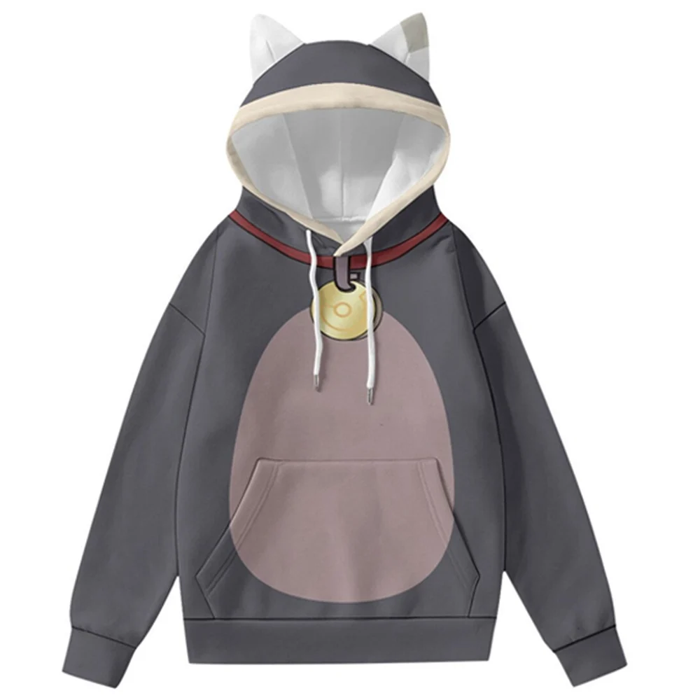 King Cosplay Hoodie Cartoon The Owl Cosplay House Costume Hooded Sweatshirt Women Men Adult Halloween Fantasia Pullover