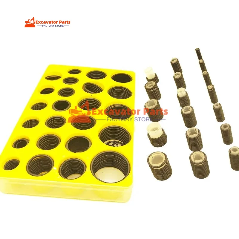 For Sany sy SY75/135/205/215/235/305 Fluorine glue O Shaped seal ring Oil seal repair box Excavator Parts