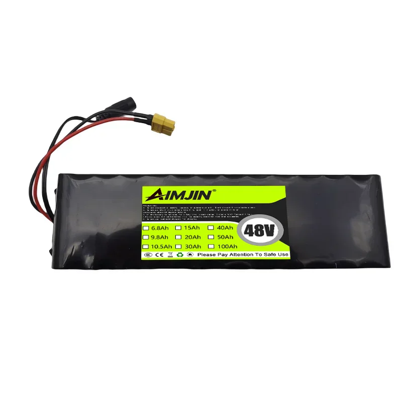 13S2P Electric Scooter Battery Pack Lithium Ion 48V 20Ah 18650 Battery 1000w Electric Scooter E-bike Conversion Kit BMS +Charger