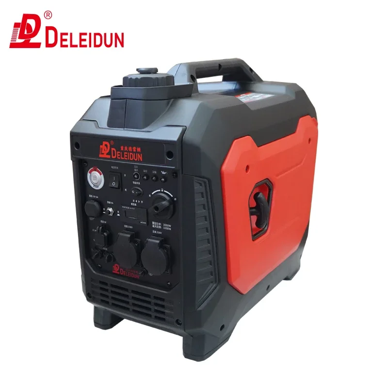 220V Auto Start 3.2KW Portable Diesel Silent Mini Inverter Generator Single Phase Household Outdoor Emergency Power Supply