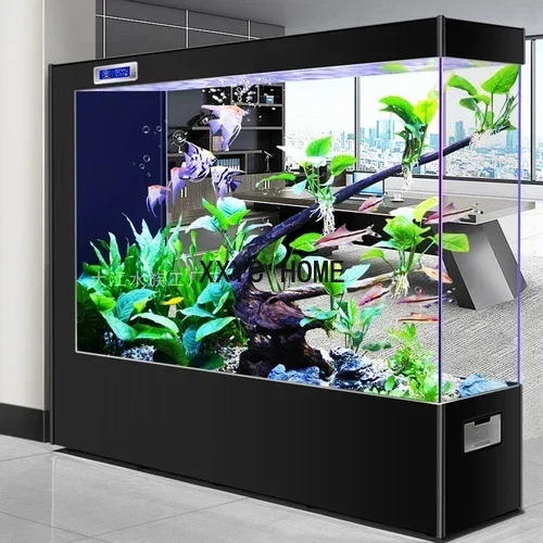 Smart Fish Tank Living Room Light Luxury Screen Floor Fish Tank Home Medium and Large Ecological Change Water