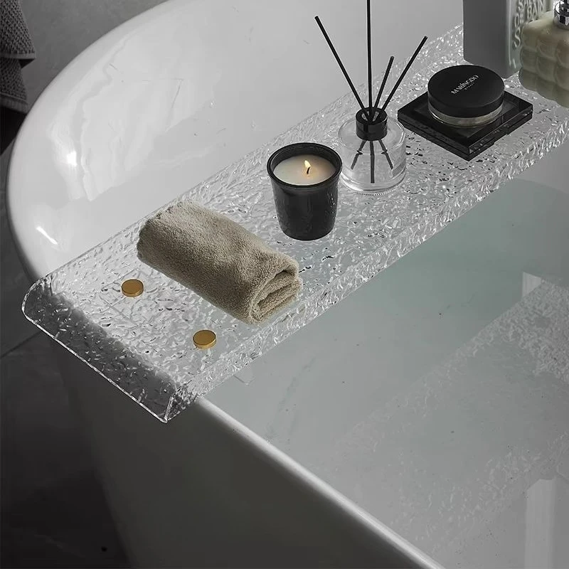 

Bath Shelf Bathroom Faucet Storage Acrylic Bath Wash Sink Toilet Bath Rack