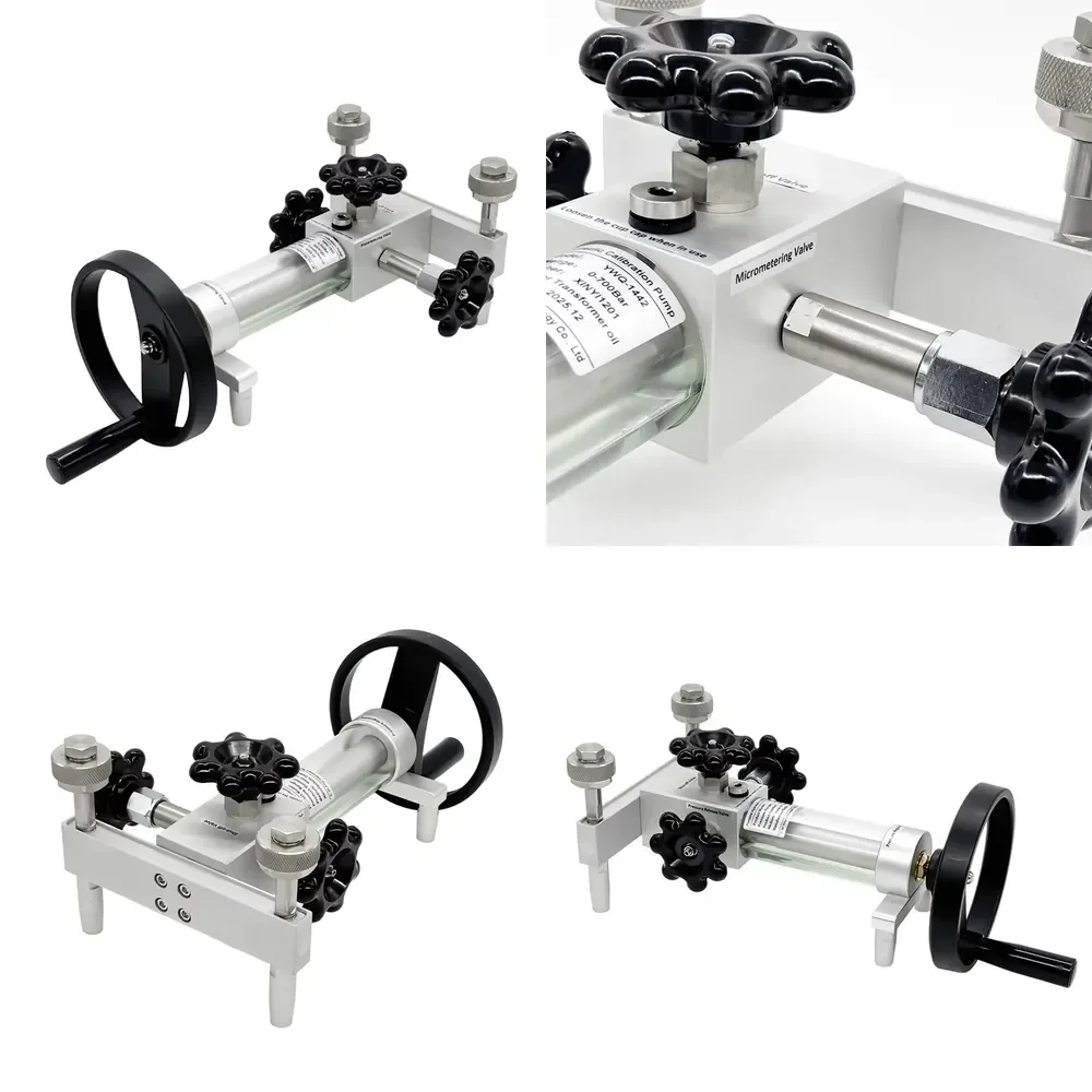 

New YWQ-1442 Hydraulic Portable Calibration Pressure Comparator Pump Pressure Calibrator 700Bar
