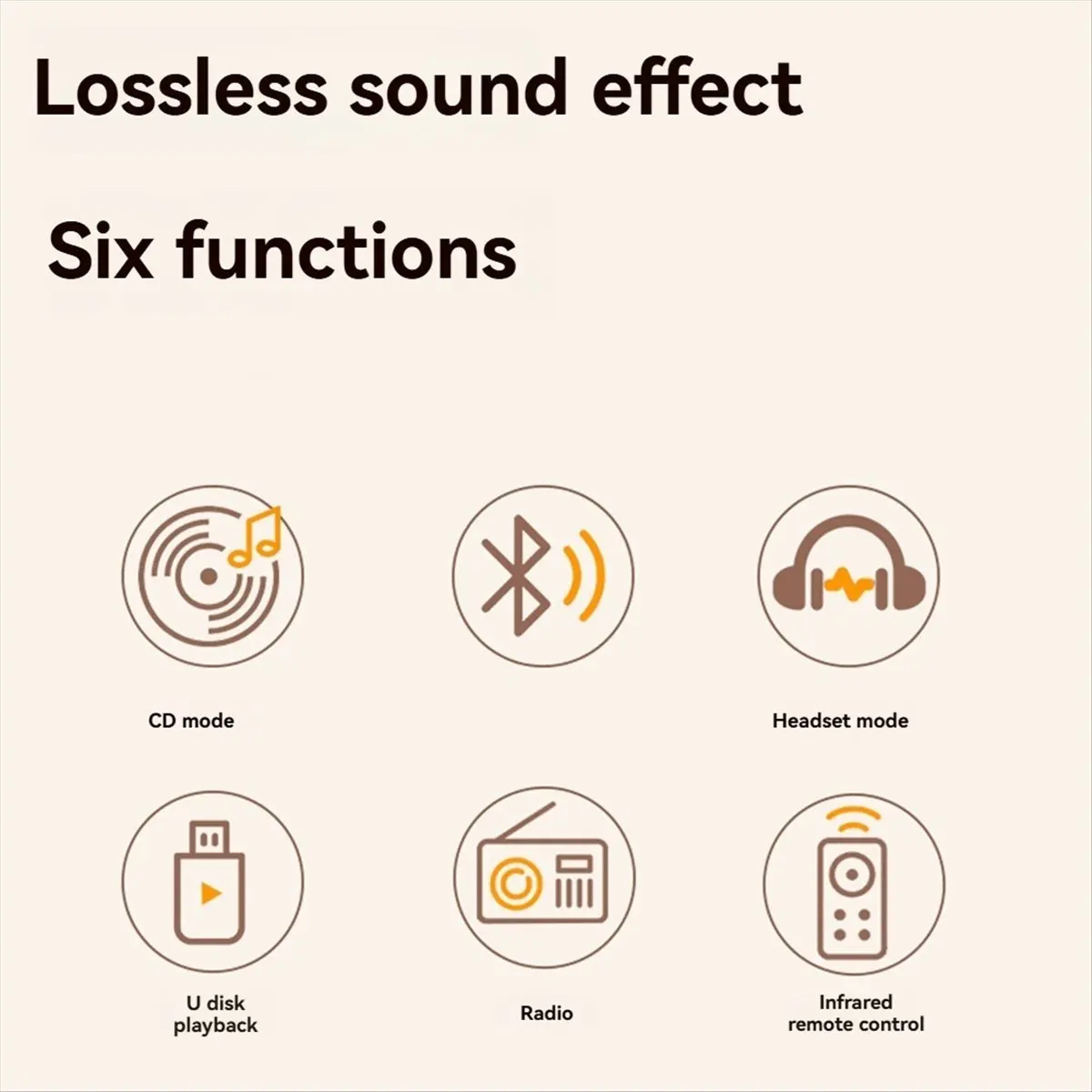 

Y69A Portable CD Player Bluetooth Digital Optical Output Audiophile Audio Player Built-in 2000mAh High Capacity Battery A