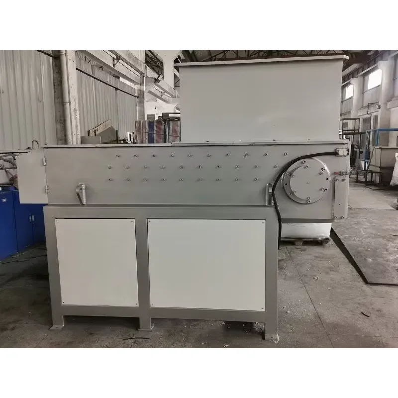 Greenlandplast 800mm Heavy HDPE Shredder PP Rafffia Sack Shredder Machine Single Shaft Shredder for Plastic Block/Lump