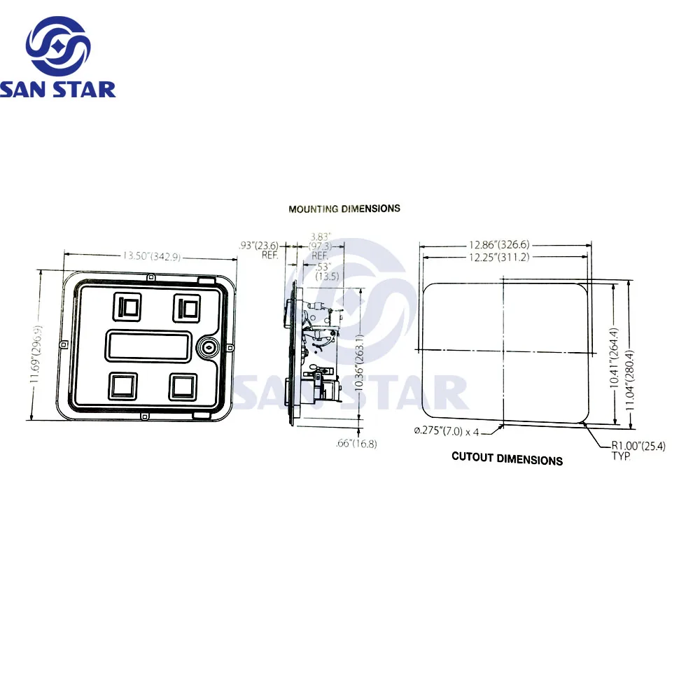 1 Set Pinball Coin Door Cam Lock Coin Switch American Style Twin Coin Acceptor Metal Coin Door For Pinball Game Cabinet Machine