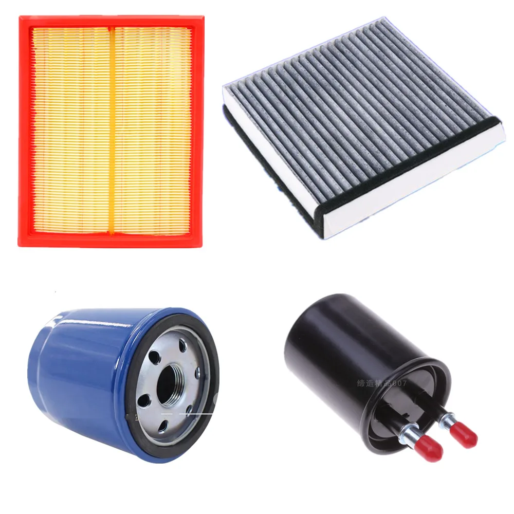 4 Filters Set for MG ZS 1.0T Air Filter For MGZS 1.0 Turbo Cabin Filter for MG ZS 1.0 10E4E 10355807 ASMCJ40164 10604737