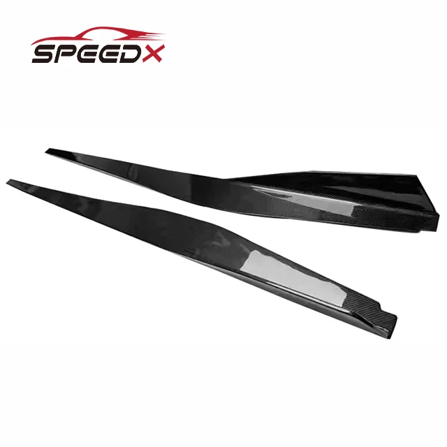 لسيارة شيفروليه كورفيت C8 طقم تنورة جانبية من ألياف الكربون كورفيت C8 تنورة جانبية من ألياف الكربون