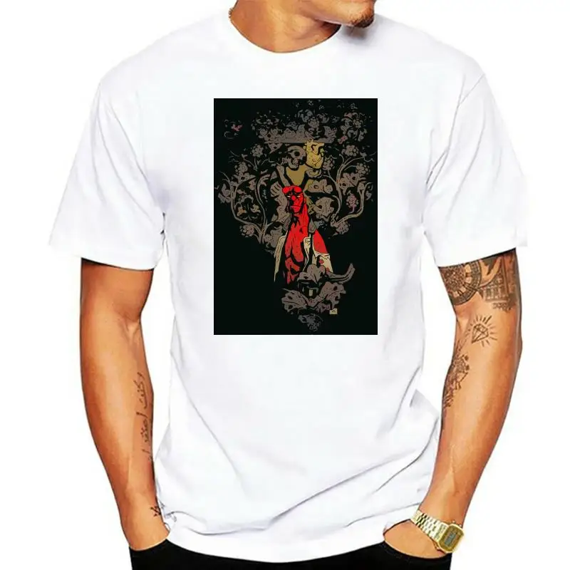 Hellboy Graphic T-Shirt, Premium Cotton Tee, Men'S All Sizes Cool Casual Tee Shirt