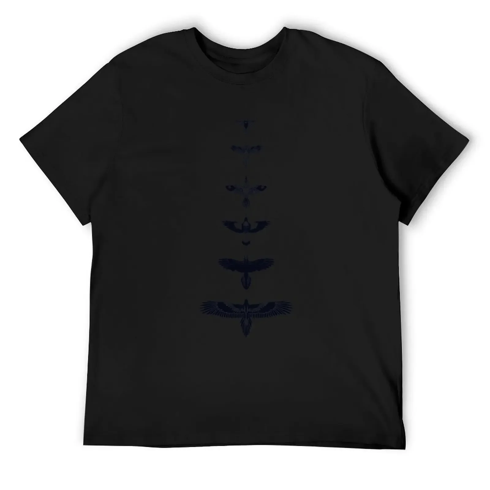 

Australian Birds - B&W T-Shirt summer 2025 tops street wear customizeds men t shirt