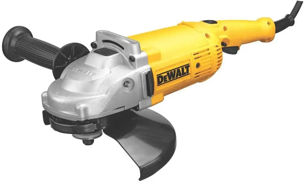 DEWALT Angle Grinder, 9-Inch, 6,500 RPM, 4.0-HP (DWE4519), Yellow