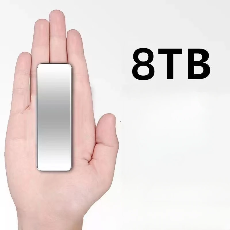Disque dur externe ultra-fin pour téléphone portable et ordinateur, stockage à semi-conducteurs, haute vitesse, mécanique, grande capacité, 1 To, 2T, 4 To