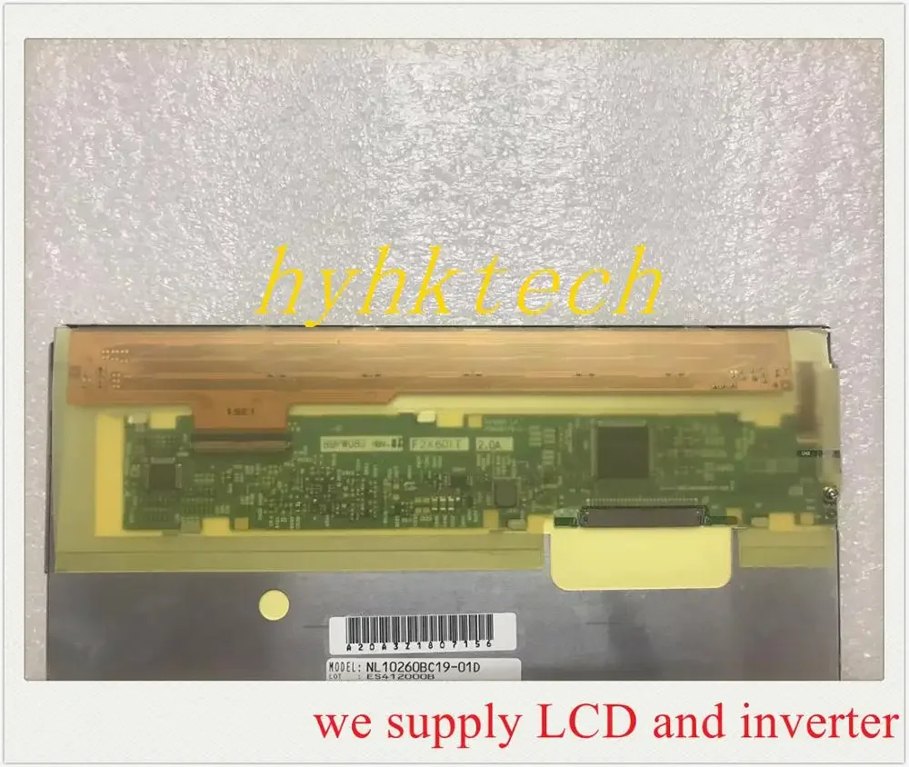 NL10260BC19-01D 8,9-дюймовый промышленный ЖК-дисплей, новый и оригинальный в наличии, протестирован перед отправкой