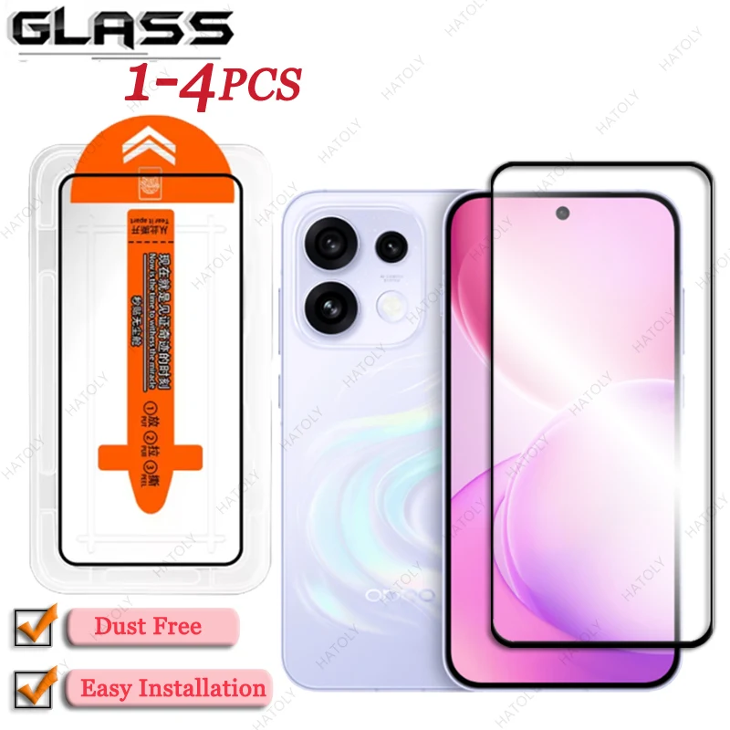 For Oppo Reno16 Pro Global Glass Screen Protector For Reno16 Global Easy Installation Protective Film Dust Free For Reno16 China