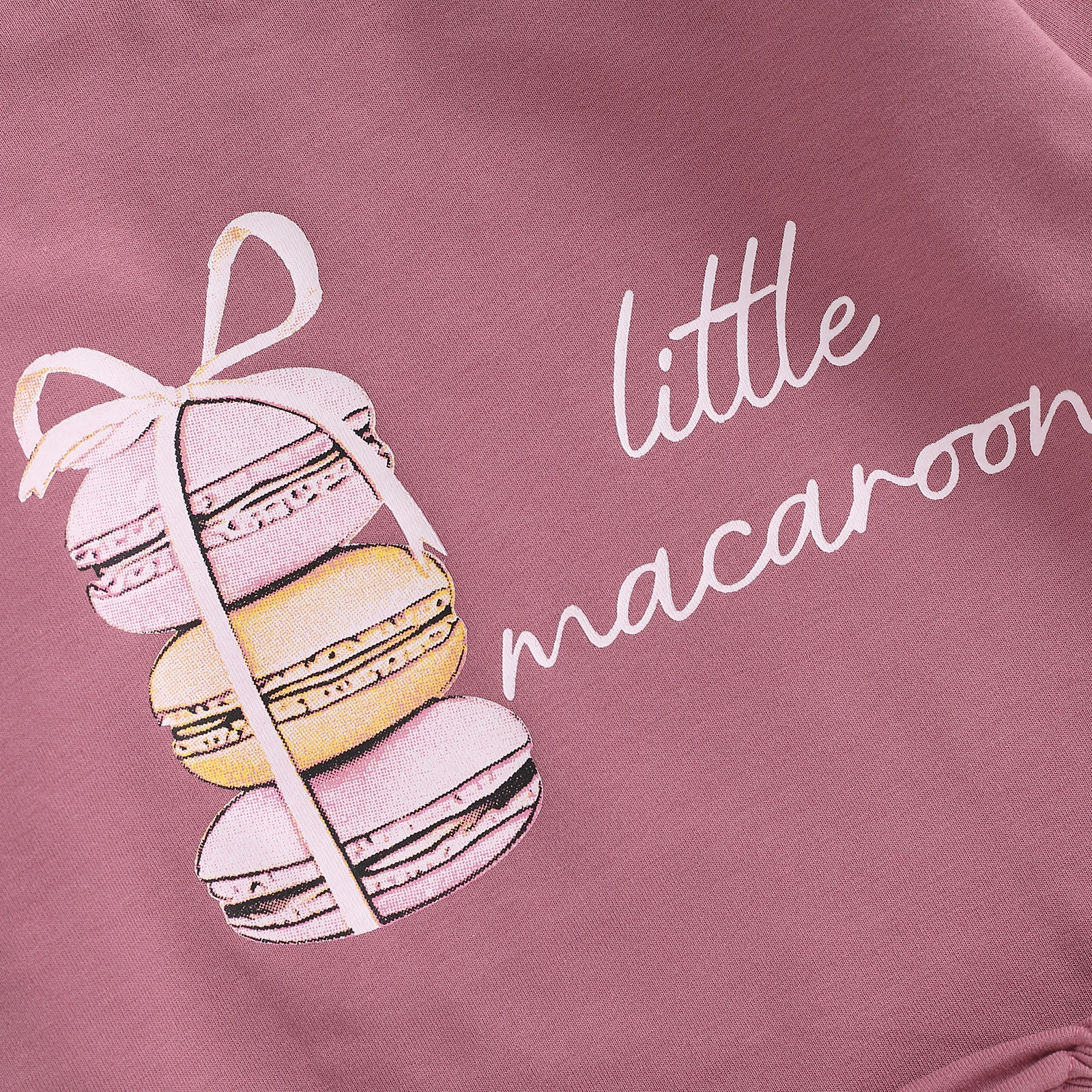 BeQeuewll Long Sleeve Baby Girls Sweatshirts Rompers Spring Autumn Letter Macaron Print Toddler Infant Bodysuits Casual Clothes