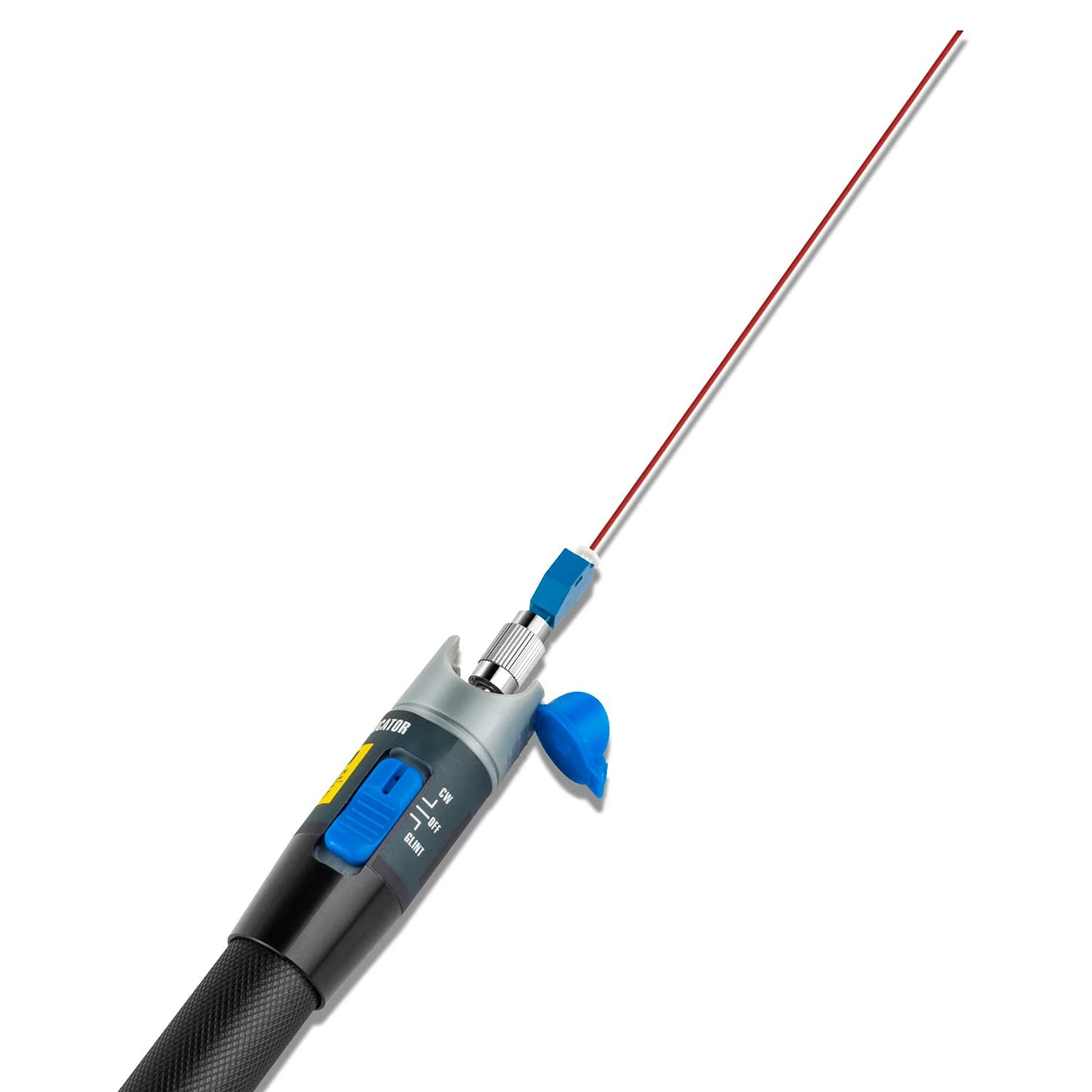 Visual Fault Locator Adaptador, conector de fibra óptica, modo único, FC macho para LC fêmea, conector VFL