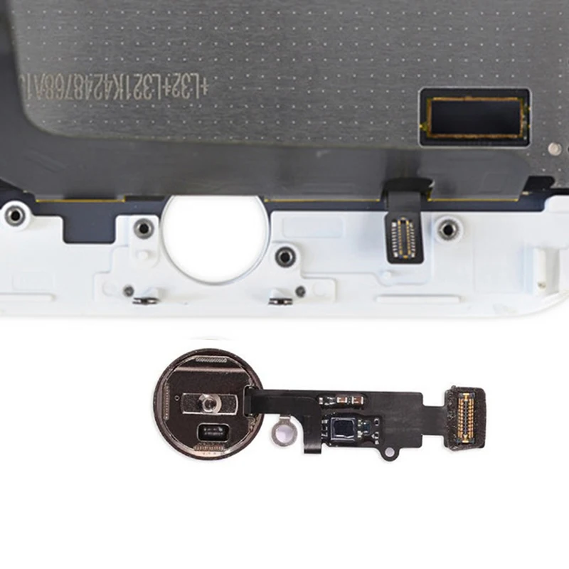 Home Flex For iPhone 7 8 6 6s Plus 5s SE 2020 2 Return Back Home Button Flex Cable No Touch ID Phone Parts with sticekr