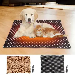 Pet USB Heating Pad Cat Electric Heating Pad Pet Electric Heating Blanket Heated Mat for Dogs Indoor Warming Mat pet supplies