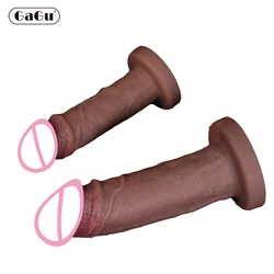 Cheap Realistic Dildo Soft Penis Butt Plug Dick Suction Cup Cock Male Artificial Anal Sex Toys For Man Women Vagina Masturbation